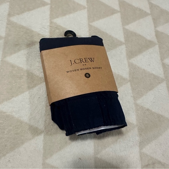 J. Crew woven boxer shorts navy blue - Picture 2 of 3